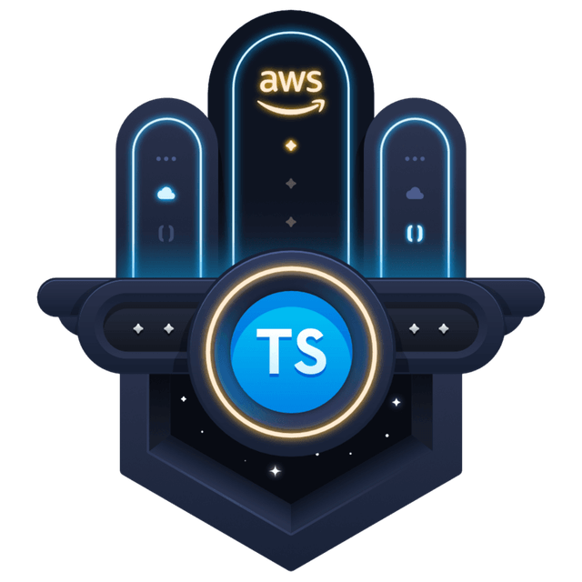 illustration for Full Stack TypeScript with AWS Cloud Development Kit v2